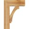 Ekena Millwork Imperial Block Rough Sawn Bracket w/ Offset Brace, Western Red Cedar, 8"W x 22"D x 30"H BKT0806X22X30IMP05RWR - alternate 3